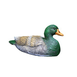 Maxbell Lifelike Floating Duck Statue Figurines Ornament for Garden Barns Decoration