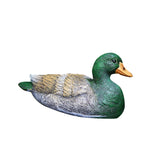 Maxbell Lifelike Floating Duck Statue Figurines Ornament for Garden Barns Decoration