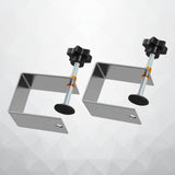 Maxbell 2 Pieces Drawer Front Installation Clamps Easy Adjustment for Installation