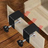 Maxbell 2Pcs Metal Drawer Front Clamps Cabinet Craft Repair with Easy Adjustment