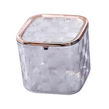 Maxbell Mini Trash Bin Multifunctional Household for Indoor Cars Bedside Table Clear Large
