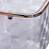 Maxbell Mini Trash Bin Multifunctional Household for Indoor Cars Bedside Table Clear Large