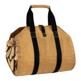 Maxbell Firewood Carrier Log Tote with Handles Carrying for Camping Indoor