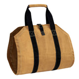 Maxbell Firewood Carrier Log Tote with Handles Carrying for Camping Indoor