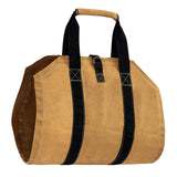 Maxbell Firewood Carrier Log Tote with Handles Carrying for Camping Indoor