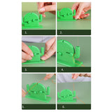 Maxbell Double Head Sewing Machine Needle Threader Supplies for Hand Sewing Elderly Green