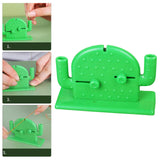 Maxbell Double Head Sewing Machine Needle Threader Supplies for Hand Sewing Elderly Green