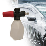 Maxbell Adjustable foam Sprayer Portable Multi Purpose for Pressure Washer Black Red