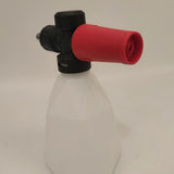 Maxbell Adjustable foam Sprayer Portable Multi Purpose for Pressure Washer Black Red