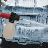 Maxbell Adjustable foam Sprayer Portable Multi Purpose for Pressure Washer Black Red