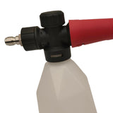 Maxbell Adjustable foam Sprayer Portable Multi Purpose for Pressure Washer Black Red