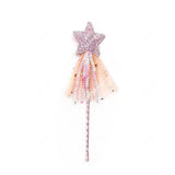 Maxbell Girls Fairy Costume Set with Wing and Wand for Photography Prop Role Play Pink