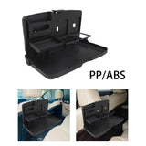 Maxbell Universal Car Seat Tray Table Drink Desk Foldable Eating Organizer PP