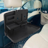 Maxbell Universal Car Seat Tray Table Drink Desk Foldable Eating Organizer PP