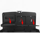 Maxbell Universal Car Seat Tray Table Drink Desk Foldable Eating Organizer PP
