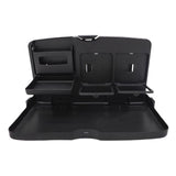 Maxbell Universal Car Seat Tray Table Drink Desk Foldable Eating Organizer PP