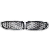 Maxbell 51137181547 Front Bumper Kidney Grille for Z4 E89 Automobile Replaces Style A