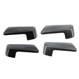 Maxbell 2x Car Rear View Wing Mirror Covers for 19-22 Spare Parts Glossy black