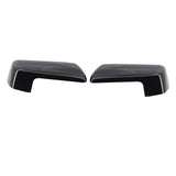 Maxbell 2x Car Rear View Wing Mirror Covers for 19-22 Spare Parts Glossy black