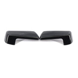 Maxbell 2x Car Rear View Wing Mirror Covers for 19-22 Spare Parts Glossy black