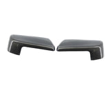 Maxbell 2x Car Rear View Wing Mirror Covers for 19-22 Spare Parts Black Fiber Black