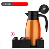 Maxbell Car Kettle Boiler Warmer Intelligent Insulated for Travel Outdoor 12V Orange