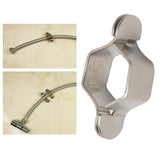 Maxbell Portable Hose Hexagon Nut Wrench Spanner Water Heaters Adjustable for Repair Tool Silvers