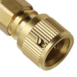 Maxbell Hose Adapter quickly Connect Fitting Thread Fitting Brass for Garden