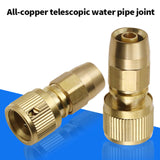 Maxbell Hose Adapter quickly Connect Fitting Thread Fitting Brass for Garden