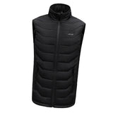 Maxbell Heating Vest Warmer Winter Washable Heated Vest for Camping Riding Outdoor Black XL