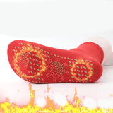 Maxbell Self Heating Socks Stretch Warm Heated Socks for Cycling Skiing Walking White