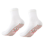 Maxbell Self Heating Socks Stretch Warm Heated Socks for Cycling Skiing Walking White