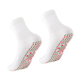 Maxbell Self Heating Socks Stretch Warm Heated Socks for Cycling Skiing Walking White