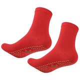 Maxbell Self Heating Socks Stretch Warm Heated Socks for Cycling Skiing Walking Red
