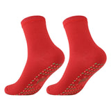 Maxbell Self Heating Socks Stretch Warm Heated Socks for Cycling Skiing Walking Red