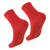 Maxbell Self Heating Socks Stretch Warm Heated Socks for Cycling Skiing Walking Red