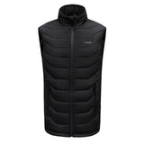 Maxbell Heating Vest Warmer Winter Washable Heated Vest for Camping Riding Outdoor Black XXXL