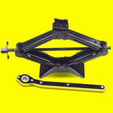 Maxbell Car Scissorjack and Ratchet Wrench Tire Repair Tool for Automotive lift on both sides