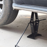 Maxbell Car Scissorjack and Ratchet Wrench Tire Repair Tool for Automotive lift on both sides