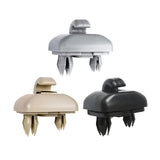 Maxbell Interior Sun Visor Clip Hook Hanger 8U0857562A for S4 S5 A6 A7 Gray