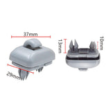 Maxbell Interior Sun Visor Clip Hook Hanger 8U0857562A for S4 S5 A6 A7 Gray