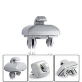 Maxbell Interior Sun Visor Clip Hook Hanger 8U0857562A for S4 S5 A6 A7 Gray