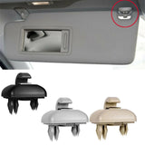 Maxbell Interior Sun Visor Clip Hook Hanger 8U0857562A for S4 S5 A6 A7 Gray