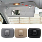 Maxbell Interior Sun Visor Clip Hook Hanger 8U0857562A for S4 S5 A6 A7 Gray