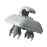 Maxbell Interior Sun Visor Clip Hook Hanger 8U0857562A for S4 S5 A6 A7 Gray