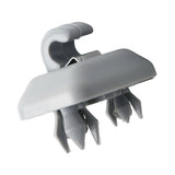 Maxbell Interior Sun Visor Clip Hook Hanger 8U0857562A for S4 S5 A6 A7 Gray