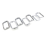 Maxbell 7Pcs Grille Decor Ring Set 68227779AA Decor Cover for Cherokee Electroplating Frame