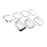Maxbell 7Pcs Grille Decor Ring Set 68227779AA Decor Cover for Cherokee Electroplating Frame