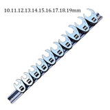 Maxbell Brake Wrenches Spanner Hand Tool Wrench Set Ratcheting Wrench for Repair 10mm to 19mm