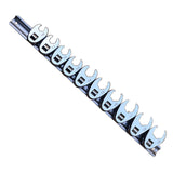 Maxbell Brake Wrenches Spanner Hand Tool Wrench Set Ratcheting Wrench for Repair 10mm to 19mm
